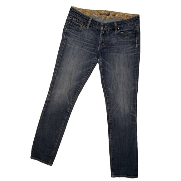 PAIGE Women Jimmy Jimmy,Straight-Legged Jeans Regular fit in Blue - 28 - Picture 1 of 13